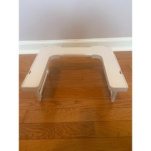 Spicy Shelf White Plastic Spice Rack Organizer